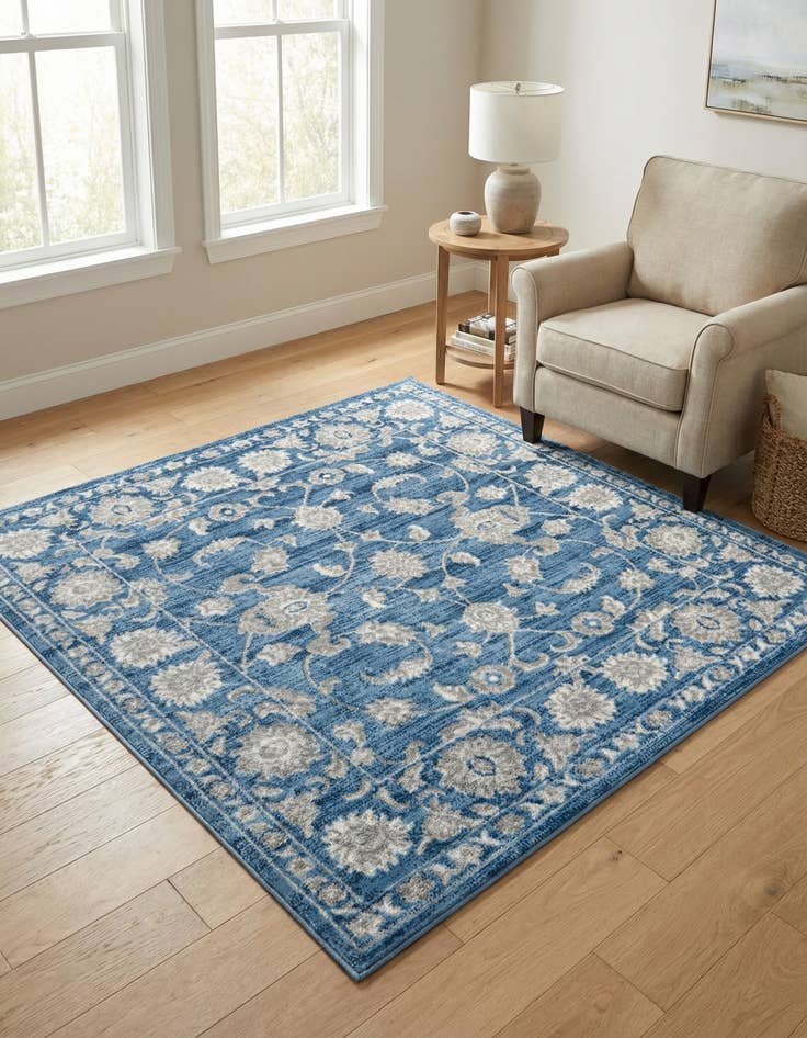 Detail image of 5' 3 x 5' 3 Boston Square Rug