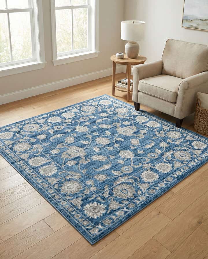 5' 3 x 5' 3 Boston Square Rug