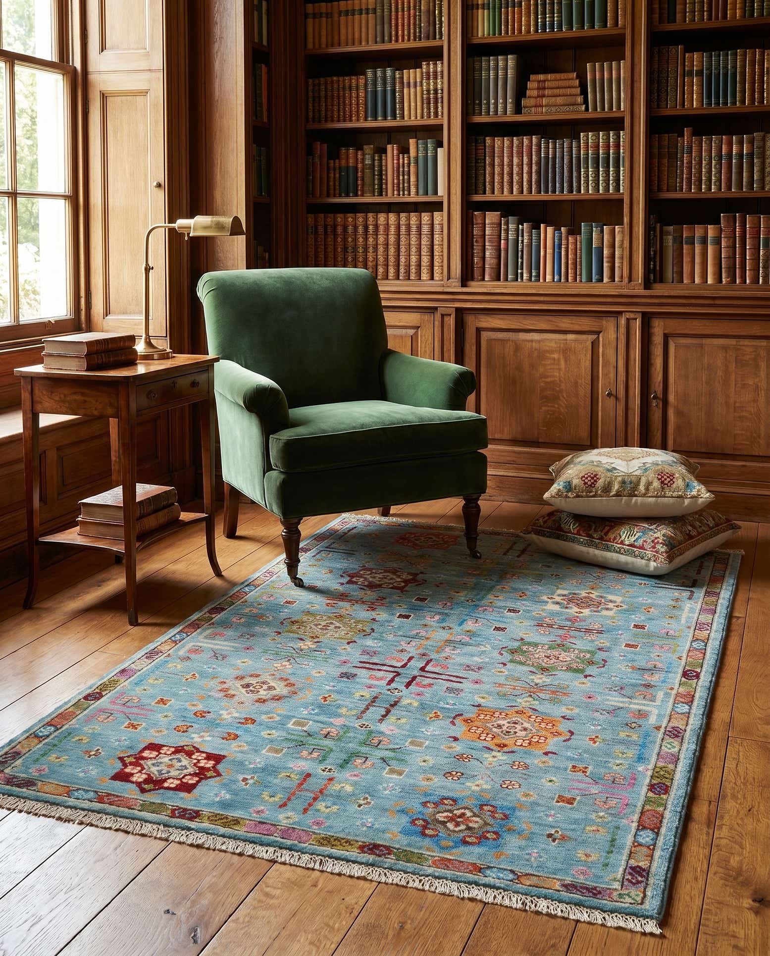 3' 6 x 5' 2 Hand Knotted Ariana Ziegler Rug