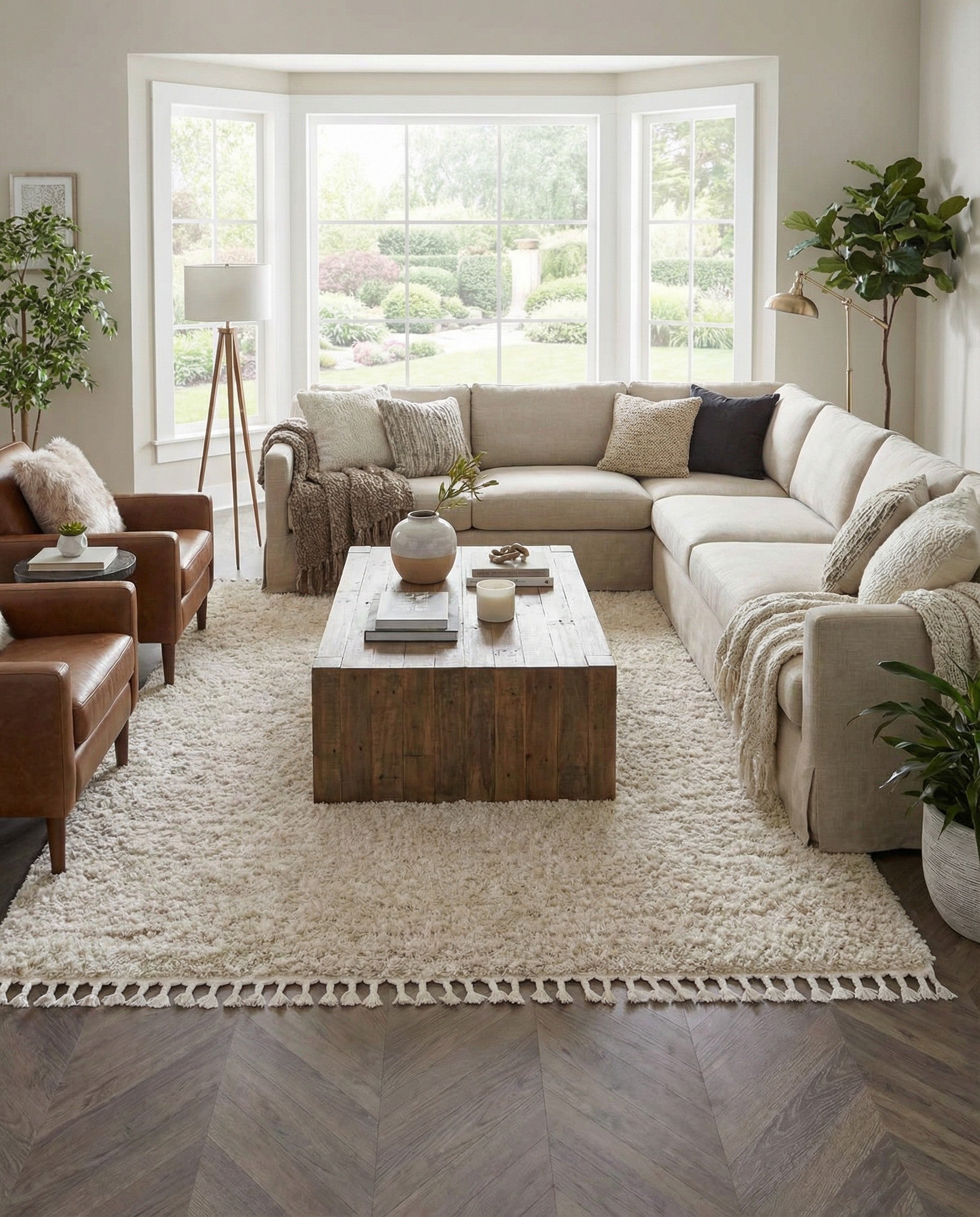 10' x 14' Lagom Shag Rug