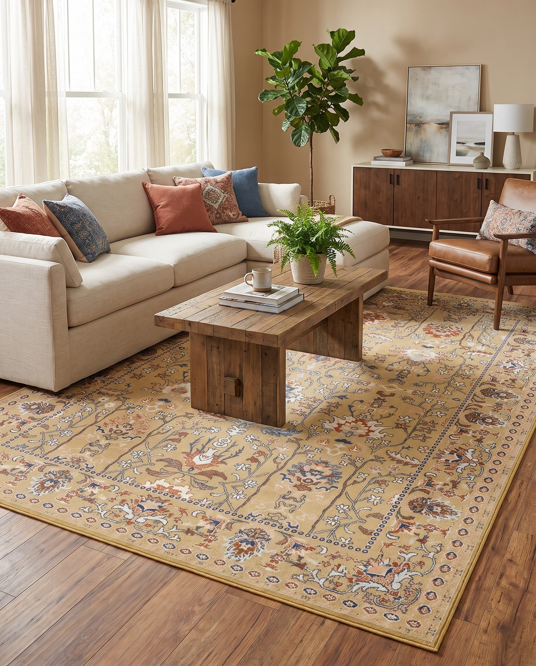 9' x 12' Kamala Washable Rug