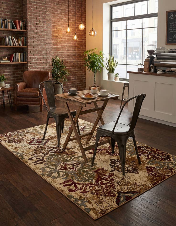 Detail image of 5' 3 x 8' Cafe Rug