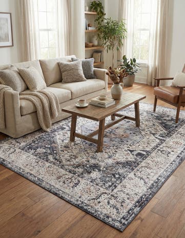 7' 10 x 10' Washable Yara Rug