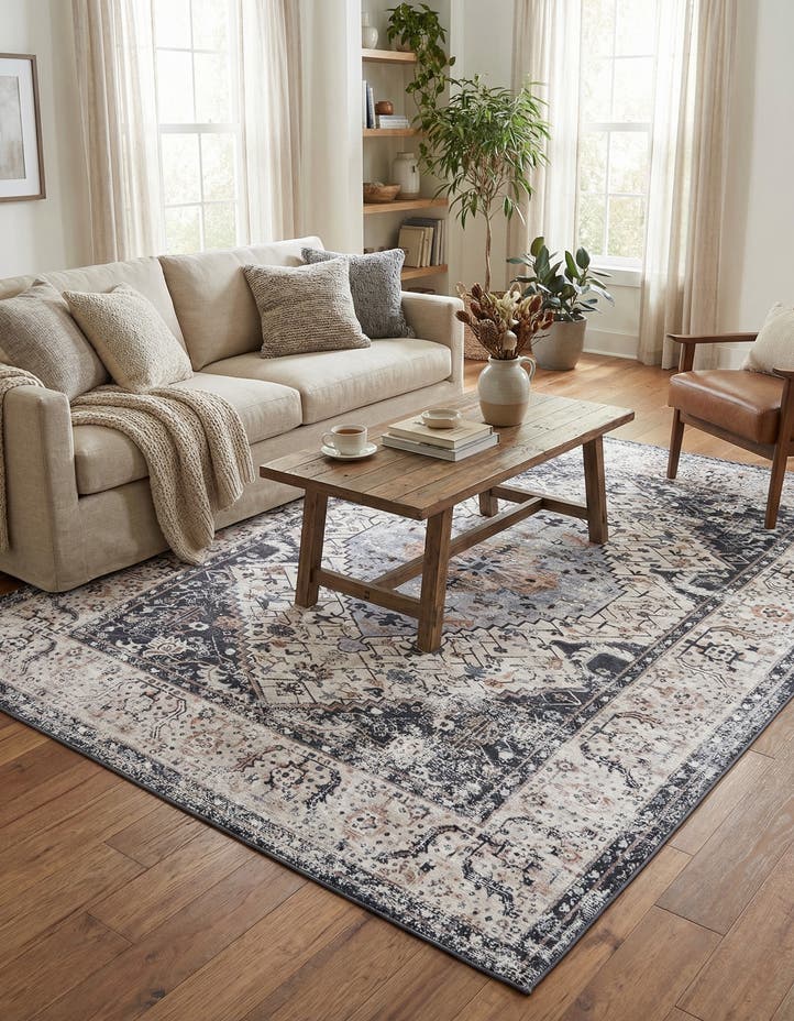 7' 10 x 10' Washable Yara Rug