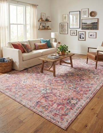 9' 2 x 12' Washable Nostalgia Rug