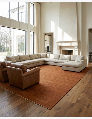 11' 7 x 15' 7 Hand Woven Kilim Afghan Wool Rug