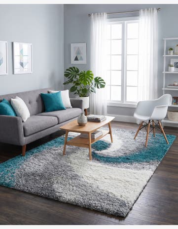 5' 3 x 8' Soft Touch Shag Rug