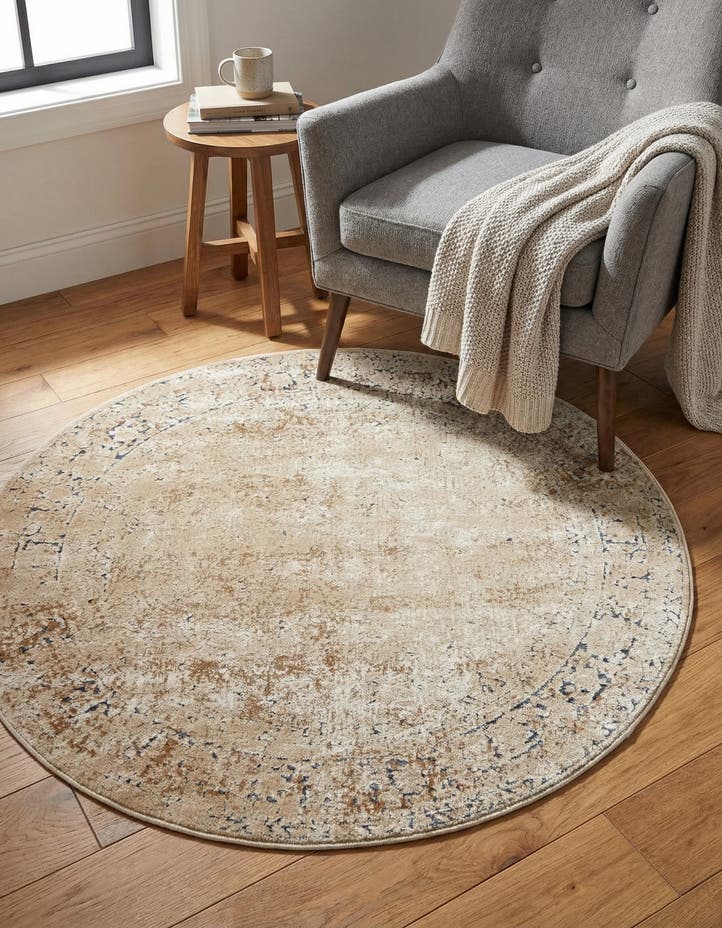 4' x 4' Eliza Round Rug
