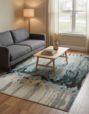 5' x 8' Washable Hyacinth Rug