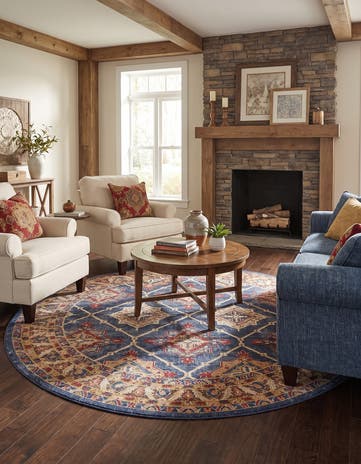 8' x 8' Eden Round Rug