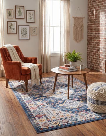 Blue Budapest Rug