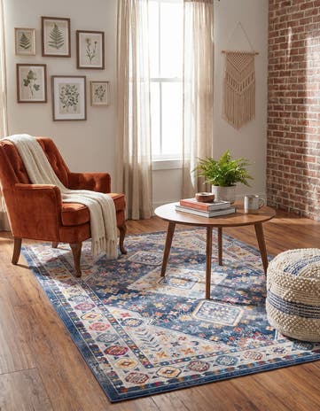 Blue Budapest Rug