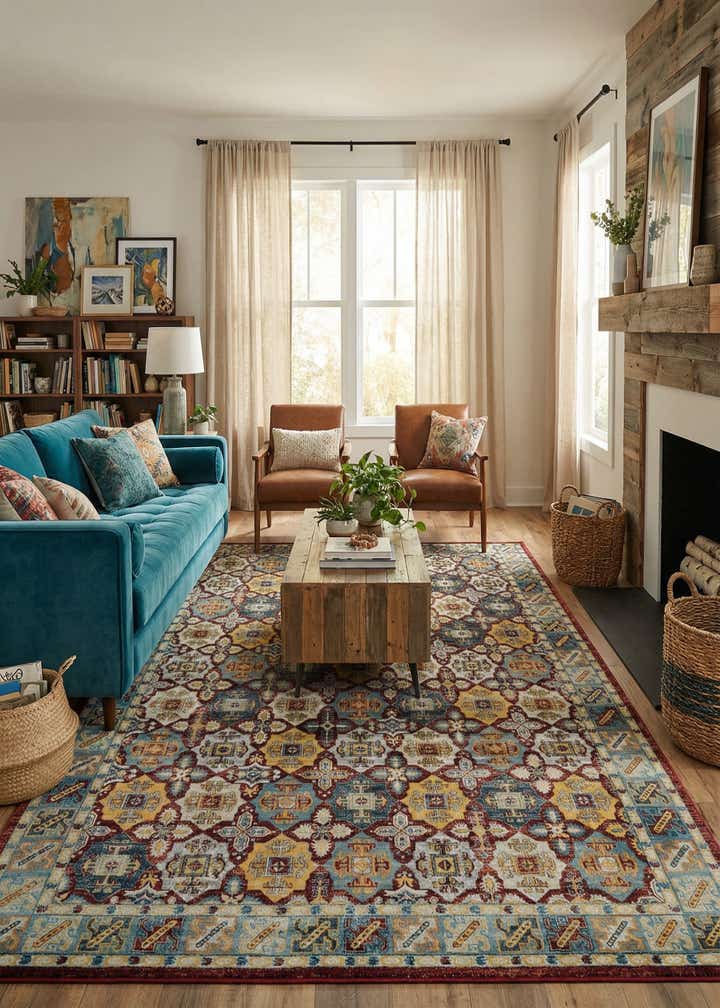 10' x 14' Kamala Washable Rug