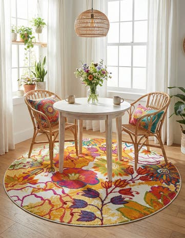 6' x 6' Tuscany Round Rug
