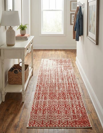 Red Loft Runner Rug
