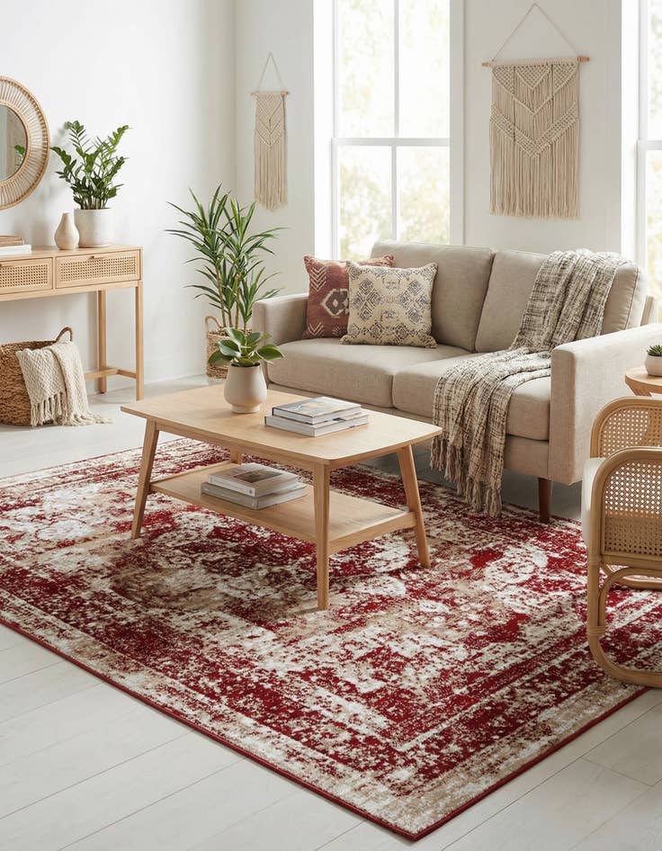 Detail image of 5' 3 x 8' Monte Carlo Rug