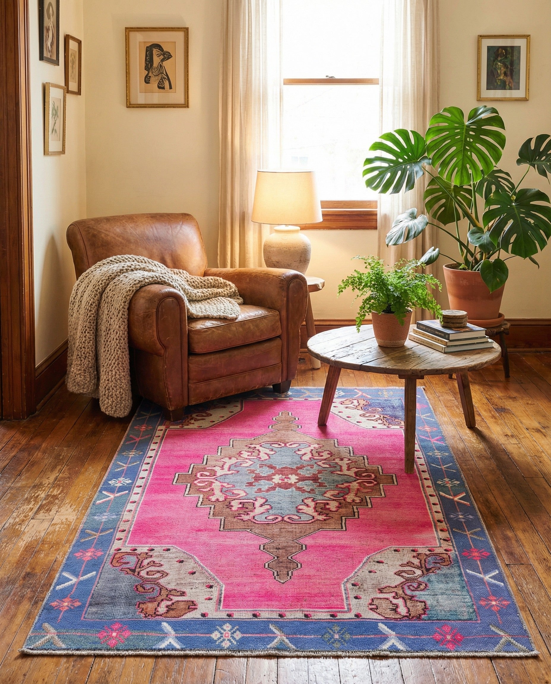 3' 6 x 5' 6 Washable Timeless Rug