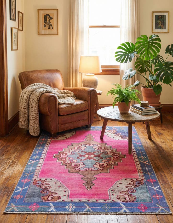 3' 6 x 5' 6 Washable Timeless Rug