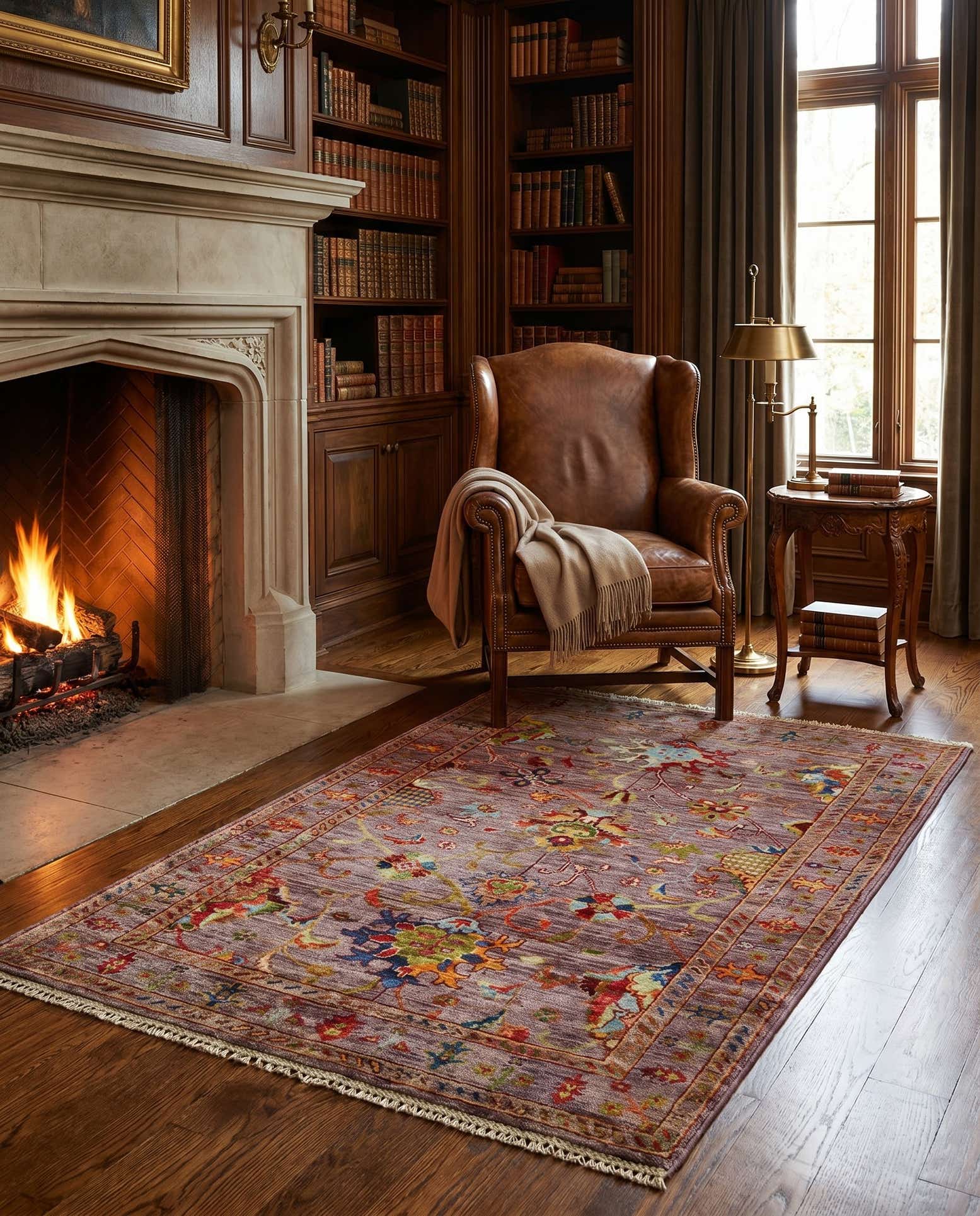 3' 3 x 4' 10 Hand Knotted Ariana Ziegler Rug