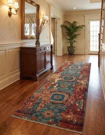 3' x 10' 2 Hand Knotted Mamluk Ziegler Runner Rug