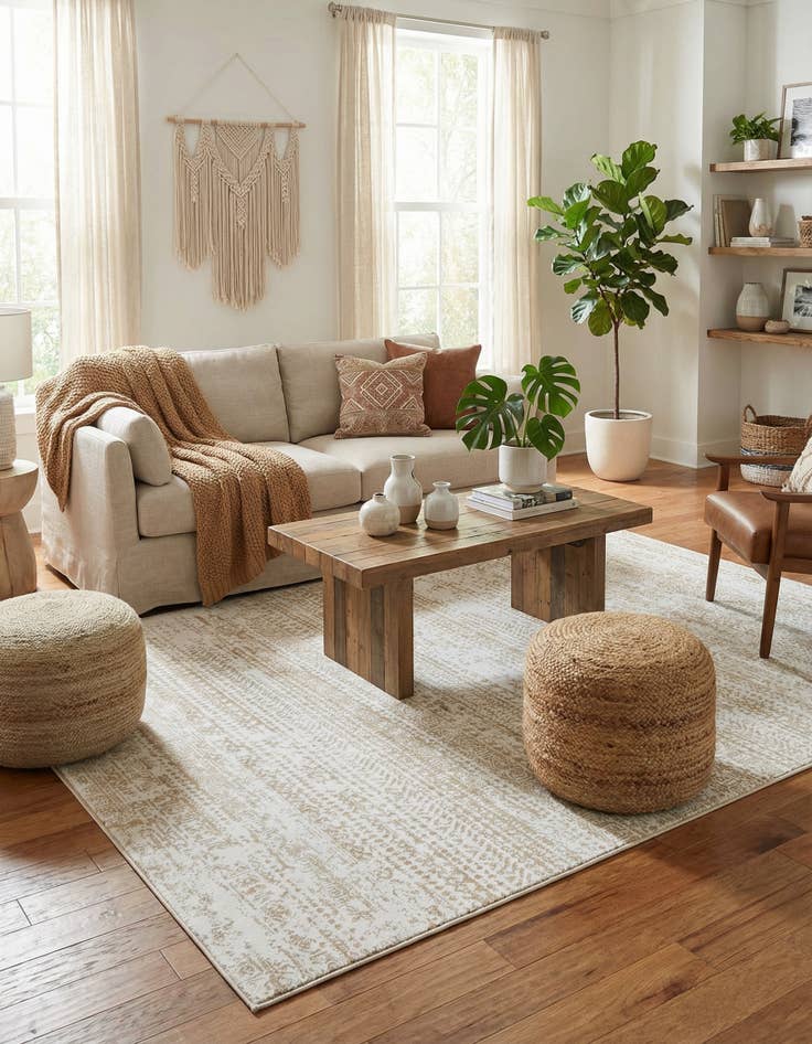 Detail image of 7' 10 x 11' 6 Hermitage Rug