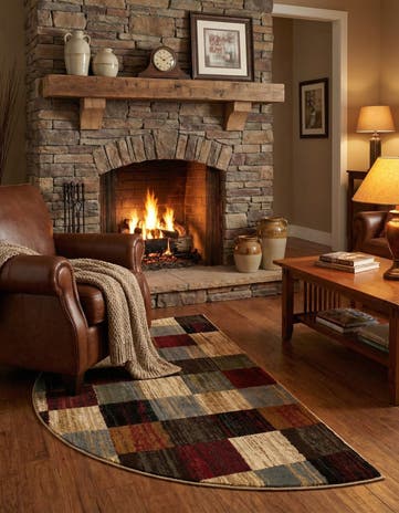 Cafe Hearth Rug