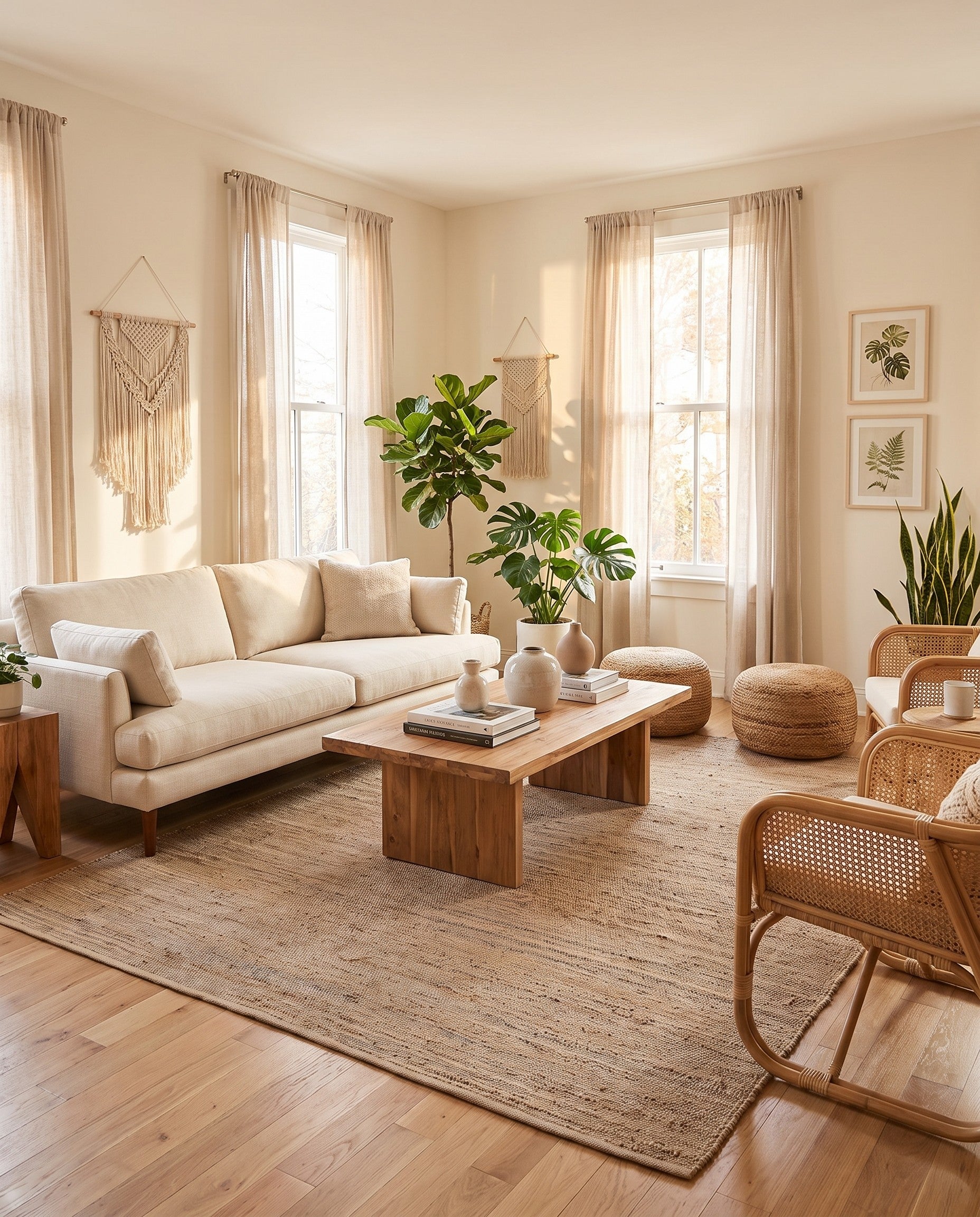 7' 10 x 10' Hand Woven Laurel Handwoven Jute Rug