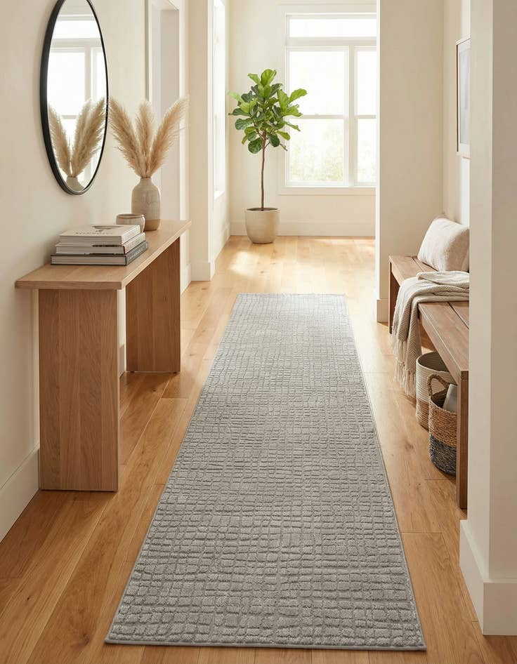 Detail image of 2' 7 x 12' Textura Designer Runner Rug