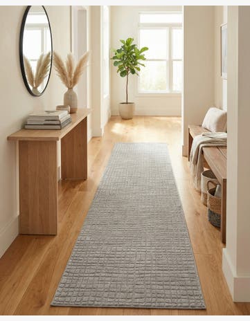 2' 7 x 12' Textura Designer Runner Rug