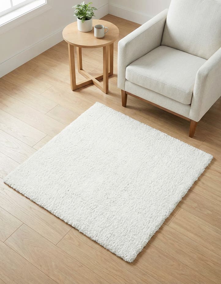 3' x 3' Zermatt Shag Square Rug