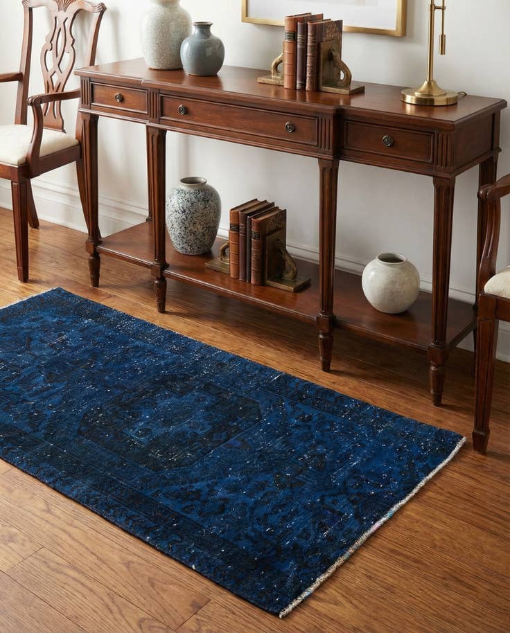 Detail image of 2' 8 x 5' 4 Hand Knotted Ultra Vintage Persian Wool Rug