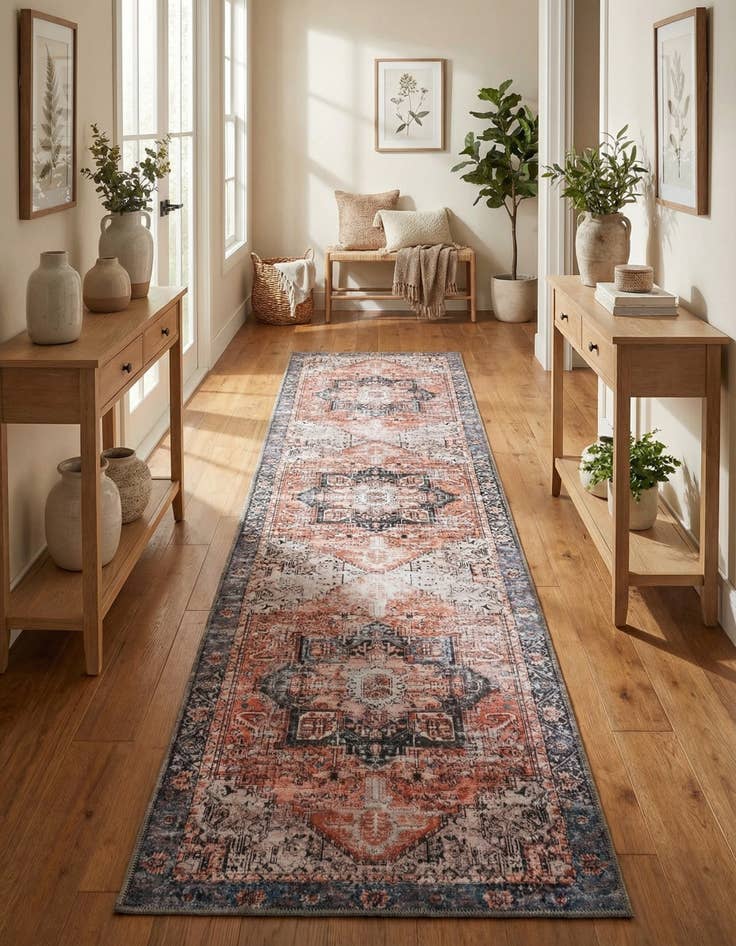 Detail image of 2' 7 x 10' Yara Runner Rug