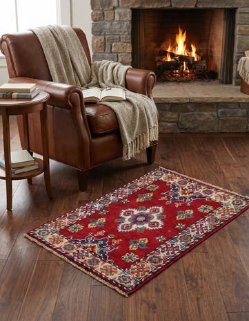 2' 2 x 3' 2 Hand Knotted Kazak Rug