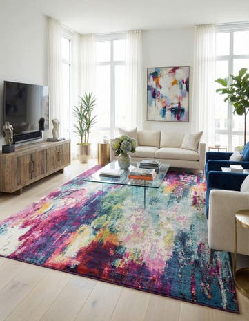 10' 6 x 16' 5 Washable Theia Rug