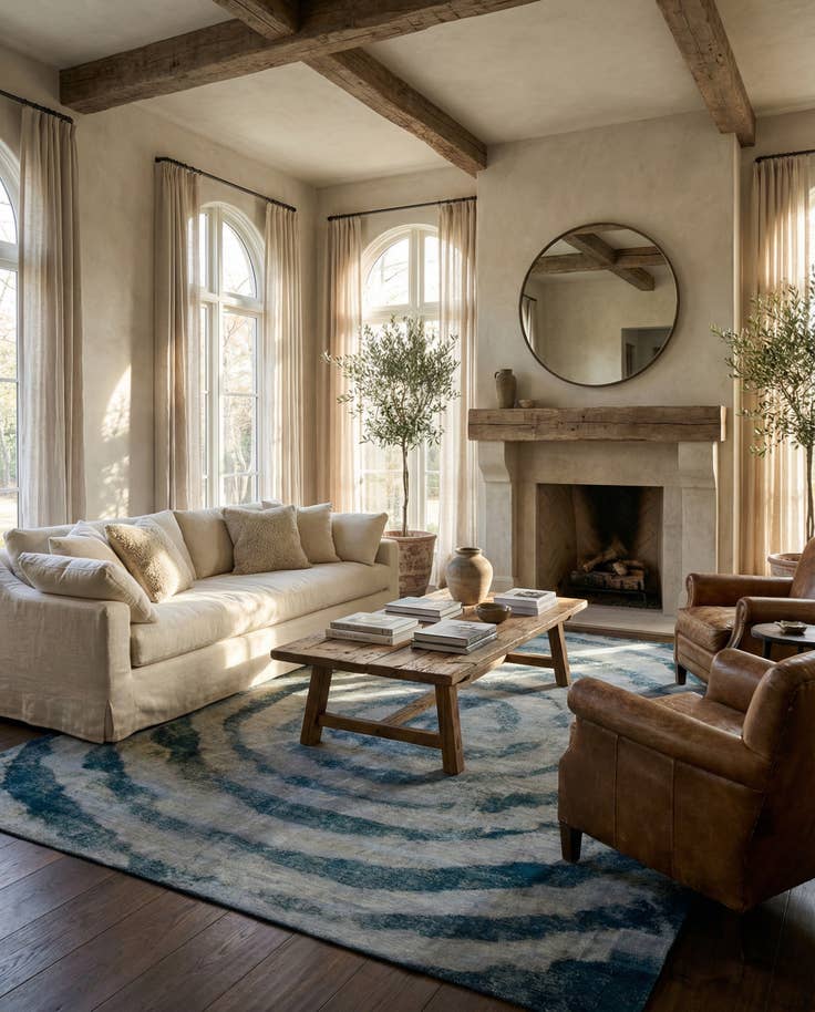 Detail image of 9' 4 x 11' 8 Hand Knotted Ultra Vintage Persian Wool Rug