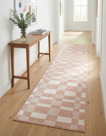 2' 7 x 12' Textura Designer Runner Rug