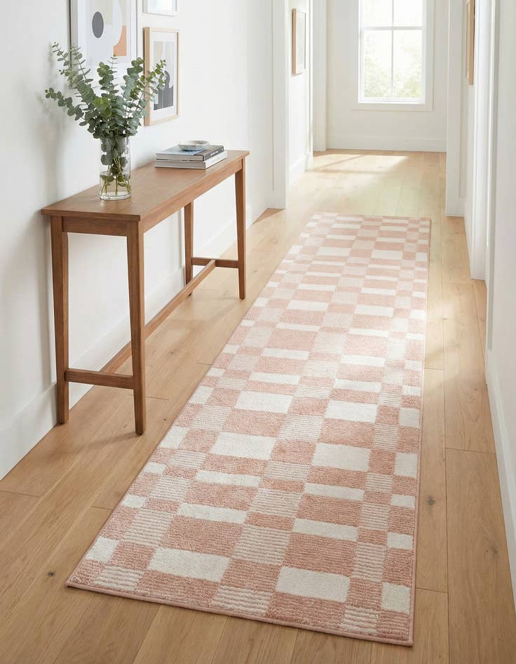 Detail image of 2' 7 x 12' Textura Designer Runner Rug