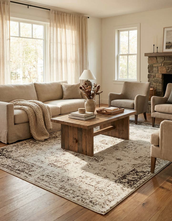 5' 3 x 8' Monte Carlo Rug