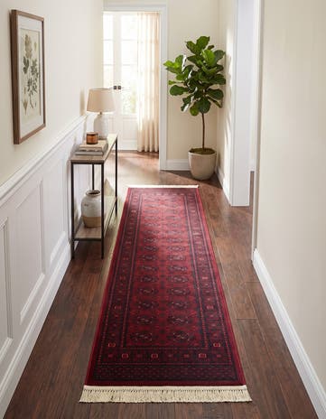 2' x 8' Bokhara Runner Rug