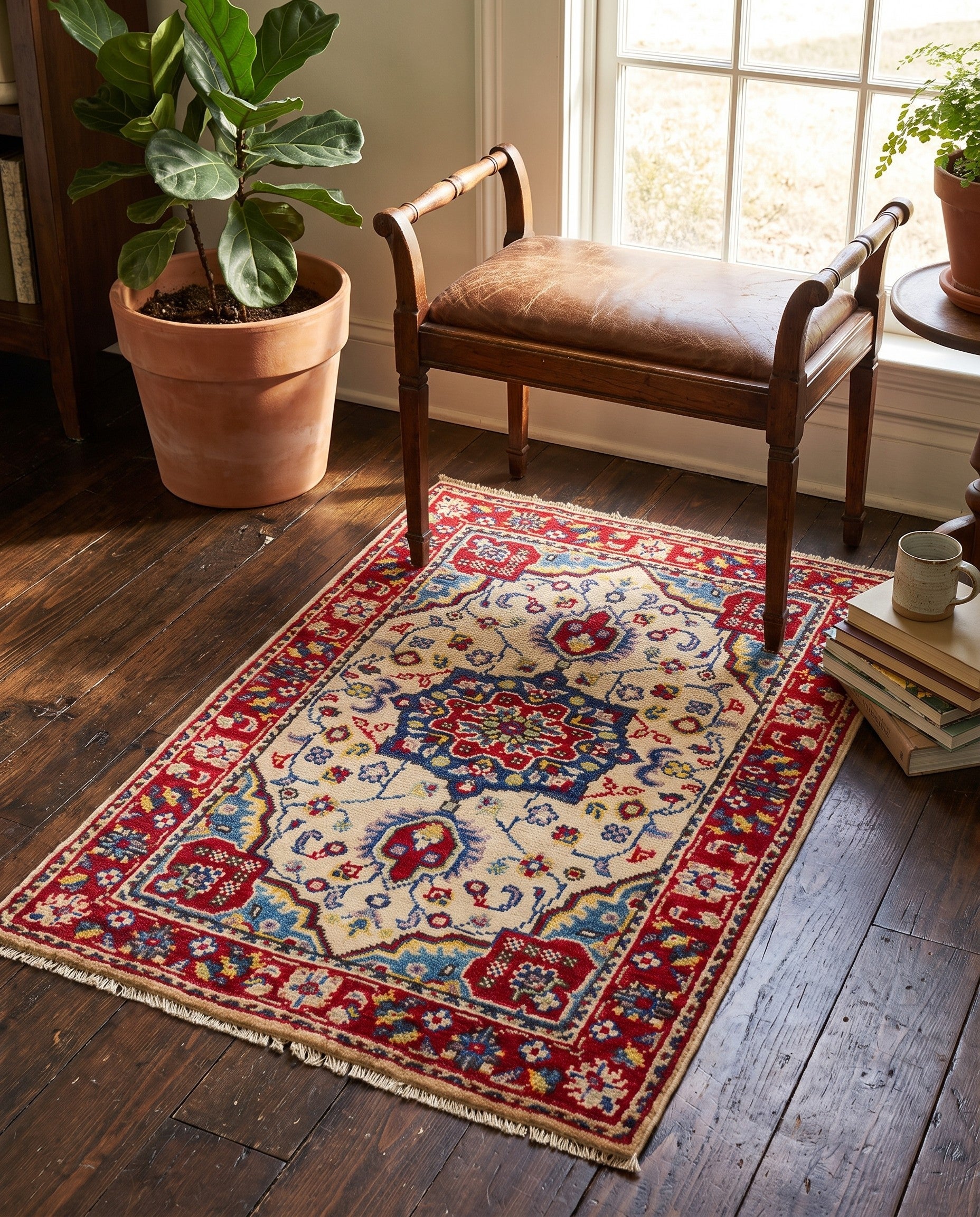 2' 1 x 3' 1 Hand Knotted Kazak Rug