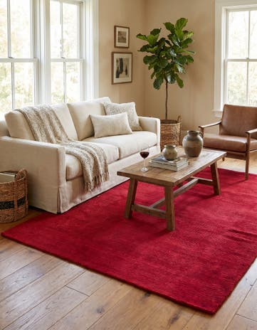 4' 5 x 6' 6 Hand Knotted Kashkuli Gabbeh Rug