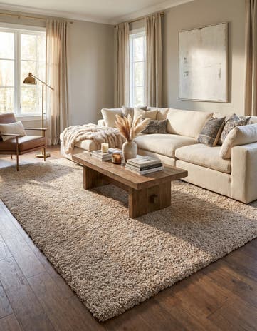 10' x 14' Zermatt Shag Rug
