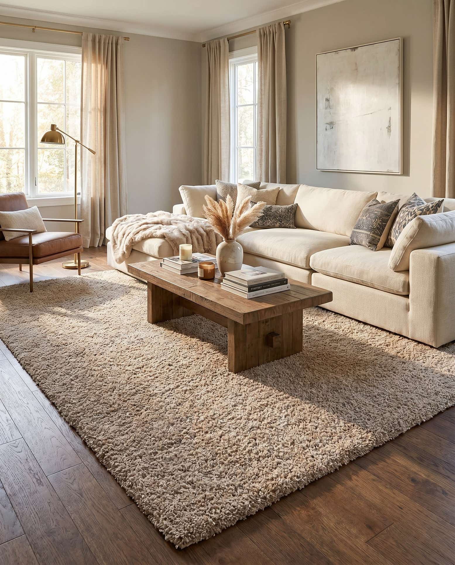 10' x 14' Zermatt Shag Rug