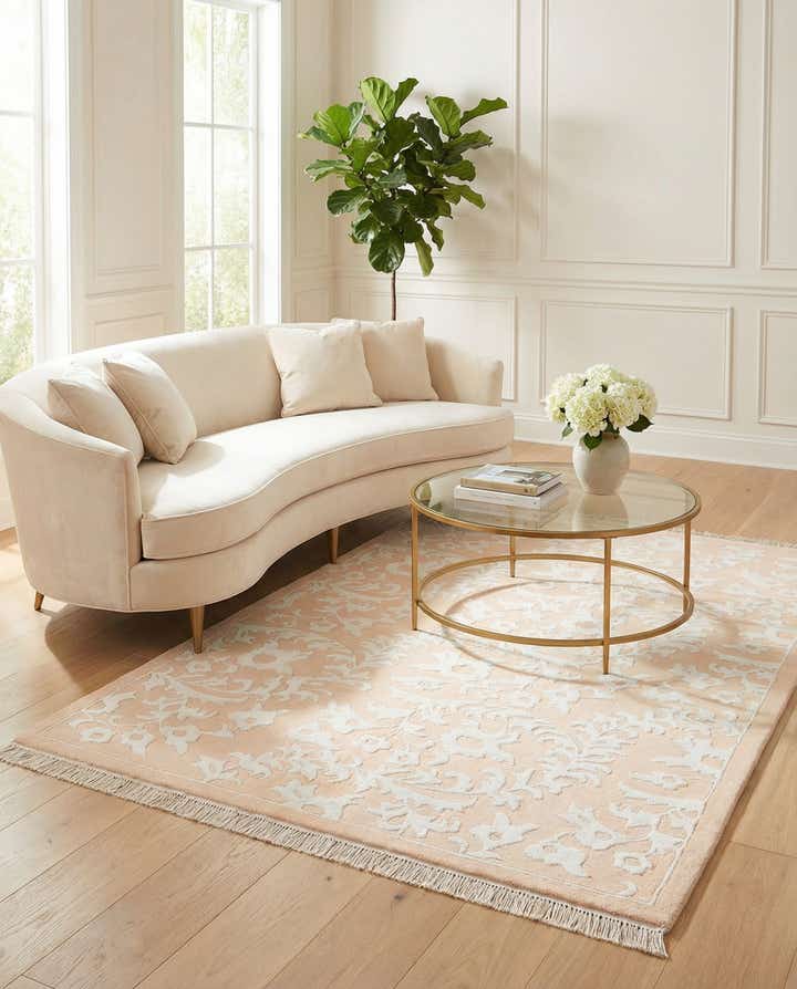4' 1 x 5' 11 Hand Knotted Darya Wool Rug