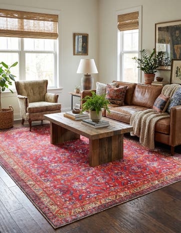 7' 6 x 10' 6 Washable Timeless Rug