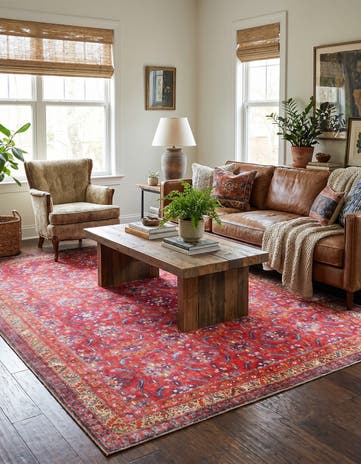 7' 6 x 10' 6 Washable Timeless Rug