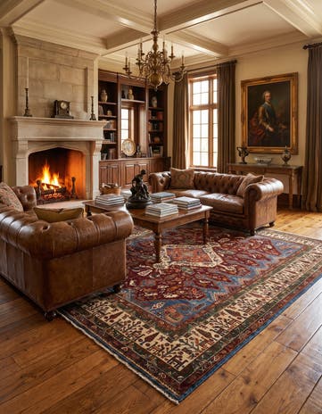 8' x 10' 2 Hand Knotted Kazak Rug