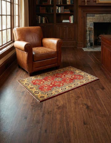 3' 5 x 5' 1 Hand Knotted Kazak Rug