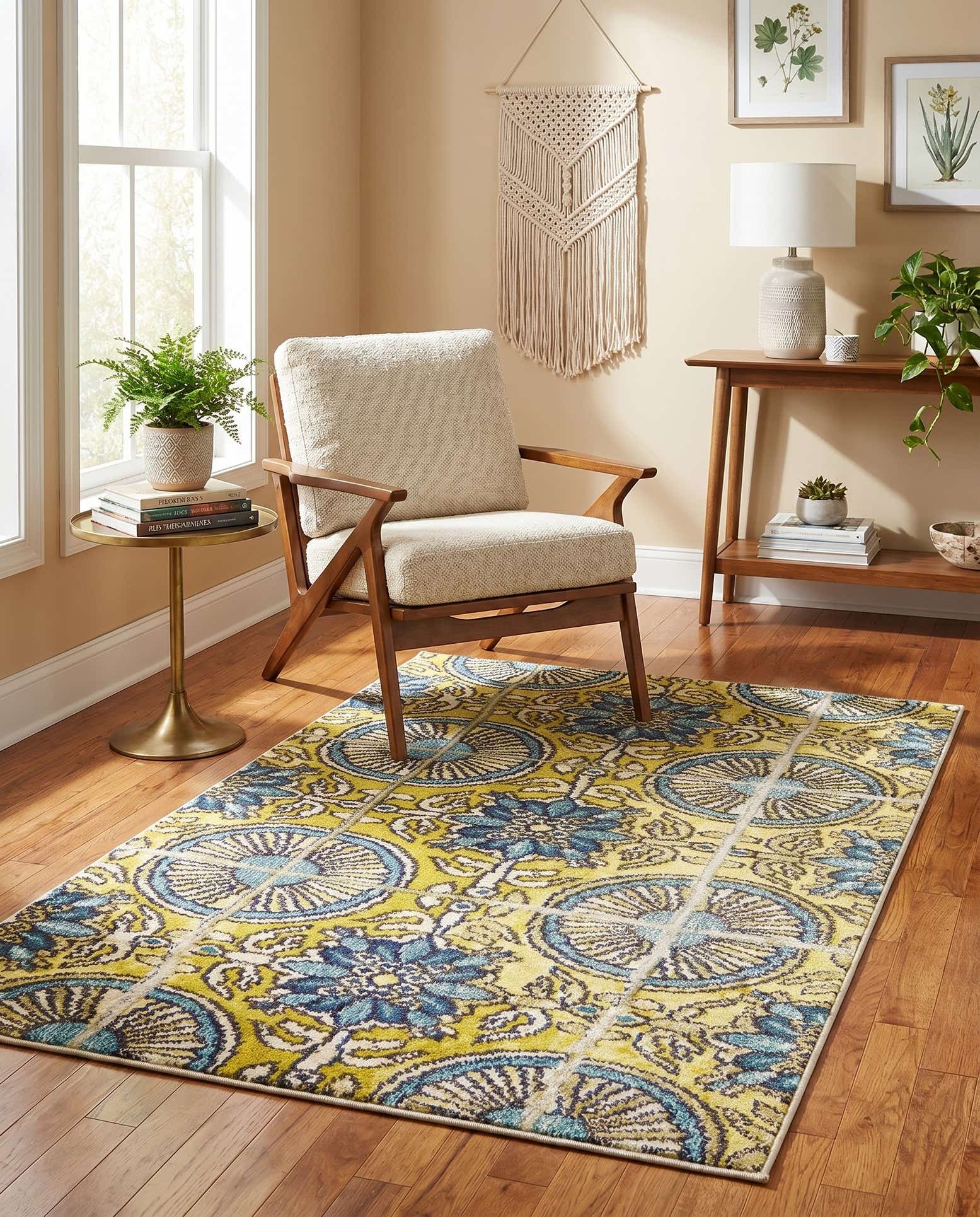 3' 3 x 5' 3 Washable Casablanca Rug