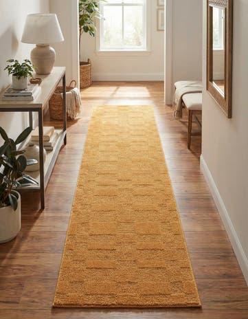 2' 7 x 12' Textura Designer Runner Rug